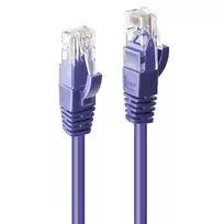 Tinklo kabelis Lindy 5m Cat.6 RJ-45 U/UTP Violet