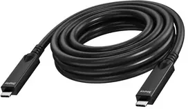 USB-C į USB-C duomenų kabelis VISION TC 7MUSBC/BL 24 kontaktų USB 3.2 Gen 1, 7 m ilgio