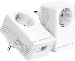 MERCUSYS MP500P KIT - AV1000 Gigabit praėjimo elektros tinklo adapterių rinkinys su lizdu