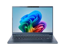 Nešiojamas kompiuteris Acer Aspire 14 AI A14-11M-X9PB, 14 colių WUXGA, Snapdragon X1-26-100, 16GB RAM, 512GB SSD, Windows 11 Home, mėlynas