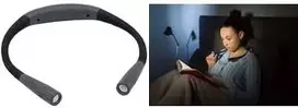 LED skaitymo lempa WEDO LOOPLIGHT reguliuojama USB 254 22101, nešiojama stalinė lempa su lanksčia ranka