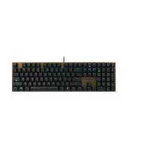 Mechaninė klaviatūra CHERRY KC 200 MX USB QWERTY Juoda Bronzinė