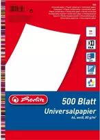 Spausdinimo popierius A4 Herlitz 5033402 500 lapų baltas