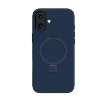 dbramante1928 Iceland Ultra D3O MS Kick IUK1DABL6291 nugarėlė su stovu Apple iPhone 16, MagSafe, D3O, plastikas, mėlyna
