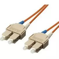 Equip SC/SC šviesolaidinis jungiamasis laidas OM1/OM2, 3,0 m, 62,5/125 µ