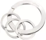 Raktų žiedas TROIKA NAIL GUARD sidabrinis nerūdijantis plienas 6 mm aukštis 3,5 cm skersmuo