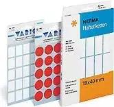 HERMA lipnūs apskritimai 8 mm rožiniai 540 vnt. lipdukai nuolatiniai