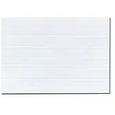Kortelės užrašams Herlitz 1150507 Baltos 100 vnt.
