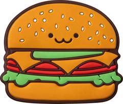 LAUT MAGMOJI Magnetinis telefono ženkliukas LAUT MAGMOJI Hamburger PVC Įvairiaspalvis