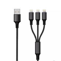 Lightning laidas 2GO 797155 1,5 m juodas USB B USB C Micro-USB B