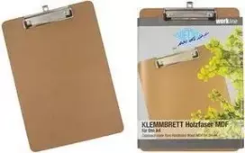 Planšetė rašymui WEDO 57 4504 – A4 bambukinė planšetė, 3 mm storio, ruda
