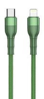 Laidinė jungtis Lightning 2GO 797312 1 m žalia USB C jungtis