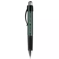 Užsegamas ištraukiamas tušinukas Faber-Castell 14079 juodas žalias mėlynas