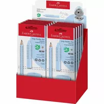 Grafitinis pieštukas Faber-Castell 580084 B trikampis mėlynas