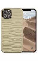 Apsauginis dėklas dbramante1928 Dune iPhone 14 Pro Max, smėlio spalvos, tinka 6,7 colio (17 cm) ekranui
