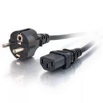 C2G 2m 16 AWG Europos maitinimo laidas IEC320C13 į CEE7/7