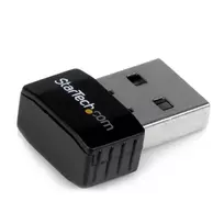 StarTech.com USB 2.0 300Mbps Mini belaidis tinklo adapteris Wireless-N - 802.11n 2T2R WiFi adapteris