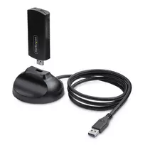 StarTech.com AX54005A-USB-WIFI-6E belaidžio tinklo adapteris, WLAN, 2402Mbit/s