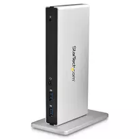 StarTech.com Dviejų monitorių USB 3.0 dokų stotelė su DVI ir vertikaliu stovu