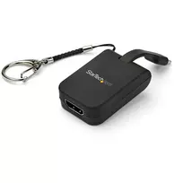 StarTech.com USB-C į HDMI adapteris – 4K 30Hz, USB Type-C vaizdo keitiklis su raktų pakabos žiedu, suderinamas su Thunderbolt 3