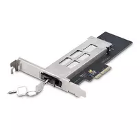 StarTech.com M.2 NVMe SSD į PCIe x4 mobilus dėklas / galinė plokštė su išimamu padėklu, PCI Express lizdui, be įrankių montavimas, PCIe 4.0/3.0 karštas keitimas, užraktas su 2 raktais