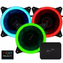 Aerocool Rev RGB Pro kompiuterio ventiliatorius 12 cm juodas