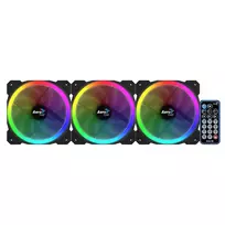Kompiuterio ventiliatorius Aerocool Orbit RC 12 cm Juodas