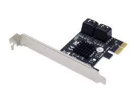 Conceptronic EMRICK 4 prievadų SATA PCIe adapteris su SATA kabeliais