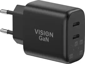 VISION TC-PUSBCEU/65 USB maitinimo adapteris telefonams ir planšetėms
