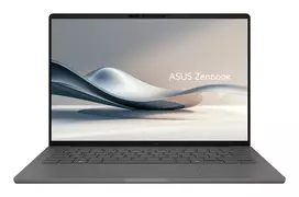Nešiojamas kompiuteris ASUS Zenbook A14 UX3407QA-QD343X Snapdragon X1-26-100 35,6 cm (14 colių) WUXGA 32GB LPDDR5x-SDRAM 1 TB SSD Wi-Fi 6E (802.11ax) Windows 11 Pro Pilka