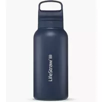 LifeStraw Go 2.0 nerūdijančio plieno vandens filtro butelis 1L - Egėjo jūra