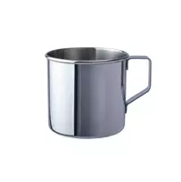 BASIC NATURE Nerūdijančio plieno puodelis Zebra Edelstal 500 ml