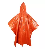 Origin Outdoors Avarinis Pončas Oranžinis