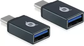 Conceptronic DONN OTG Adapter for USB-C to USB-A 2-Pack - USB 3.1 Gen 1 Type-C - USB 3.1 Gen 1 Type