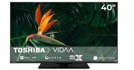 Toshiba 40LV3F63DA 100 cm (40 in) W/LV3F Series LCD TV su LED apšvietimu - Smart TV - VIDAA - 1080p 1920 x 1080 - HDR - Direct LED