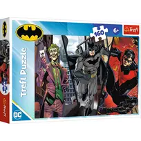 TREFL PUZZLE Dėlionė – 160 – Batman pasiruošęs veiksmui – Warner Batman 15425