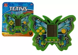 LEAN TOYS Brick Game Tetris Butterfly Green