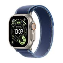 Apple Watch Ultra 3 MEWR4ET/A 49mm titanas, šviesiai mėlyna Trail Loop S/M