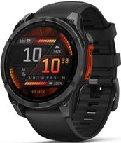 Garmin Fenix 8 010-02904-00 47 mm AMOLED multisporto laikrodis, tamsiai pilkas
