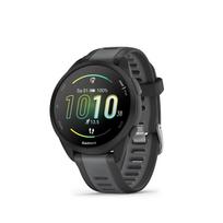 Garmin Forerunner 165, juodas – bėgimo laikrodis su AMOLED ekranu