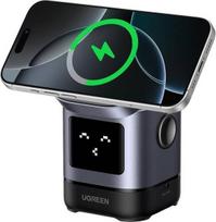 Ładowarka indukcyjna 2w1 do iPhone / Airpods Ugreen Uno W709, USB-C, 25W + kabel USB-C do USB-C 1m