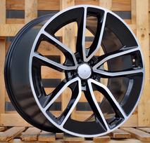 Ratlankis RACINGLINE B5949 R22x10 5x112 ET 55 CB 66.6 (Black Polished) (900 kg)