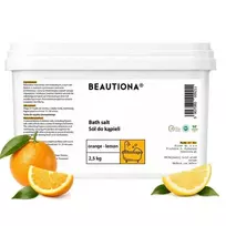 Epsom vonios druska su apelsinu ir citrina, 2,5 kg