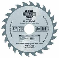 Pjovimo diskas Contractor 85x1,1/15mm Z24, CMT