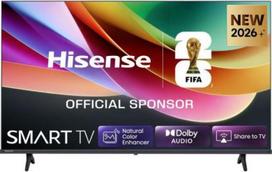 Hisense TV | 40A4S | 40 | Smart TV | VIDAA Smart OS | FHD | Black 40A4S | 6942351429359