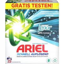ARIEL Universal+ Lenor Unstoppables skalbimo milteliai (25x) 1.5kg