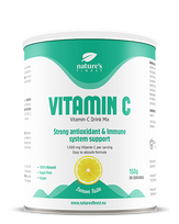 Geriausias gamtoje vitamino C gėrimų mišinys. Didelės dozės ir įsisavinimo vitamino C gėrimas su natūralia citrina, be cukraus. 250 g