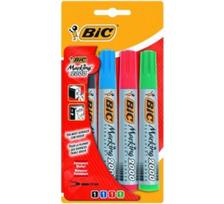 Bic Permanentinių žymeklių rinkinys Eco 2000 4 spalvų rinkinys, 2-5 mm 020040
