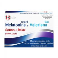 MATT DIVISIONE PHARMA maisto papildas MELATONINA E VALERIANA, 30 tab.