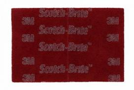 Šlifavimo lapelis Scotch-Brite raudonas 158x224mm A VFN, 3M